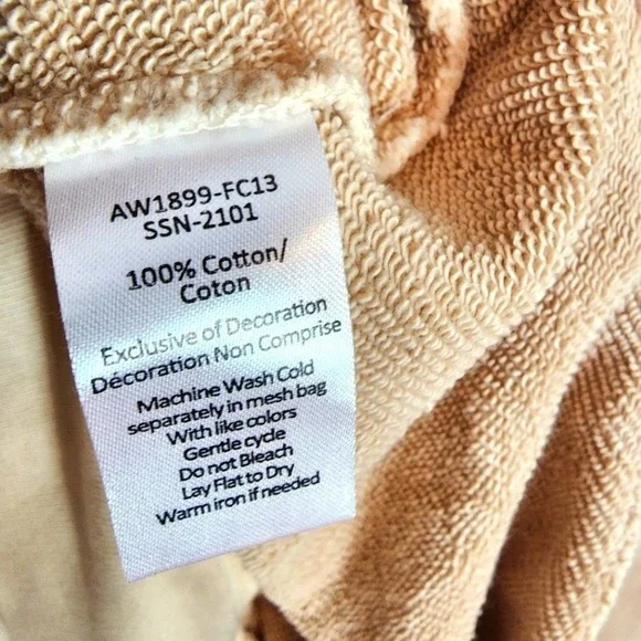 NWT ATM Anthony Thomas Melillo French Terry Tie Dye Oversized Hoodie Size XS / S - Picture 5 of 10